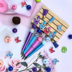 Butterflies Creative Beads Pen Gift - Individuals Styles