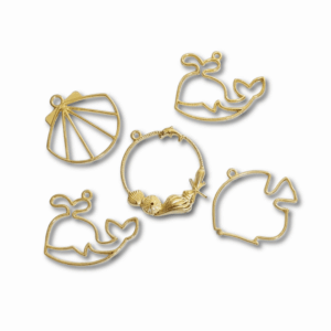 Open Bezel Ocean Pendants - Individuals