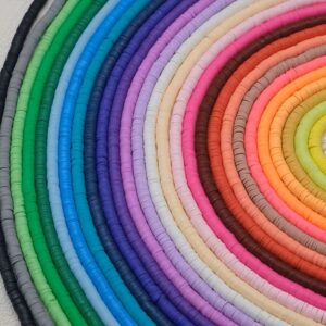 Polymer Clay Beads Bohemian Style Bracelet Making - Individual Colors